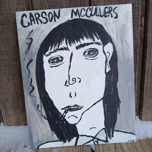 Carson McCullers Portrait Painting